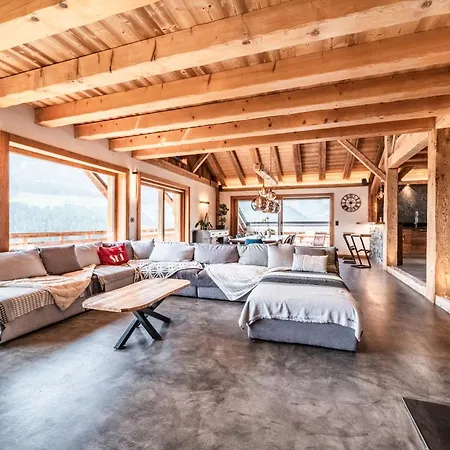 Chalet Familial Le Perray Alpine Lodge, Panoramic View Abondance
